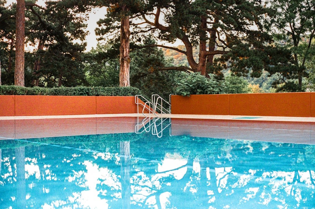 Advanced leak detection equipment in use by pool technician